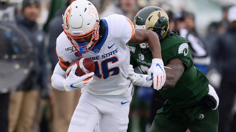 Boise State wide receiver John Hightower