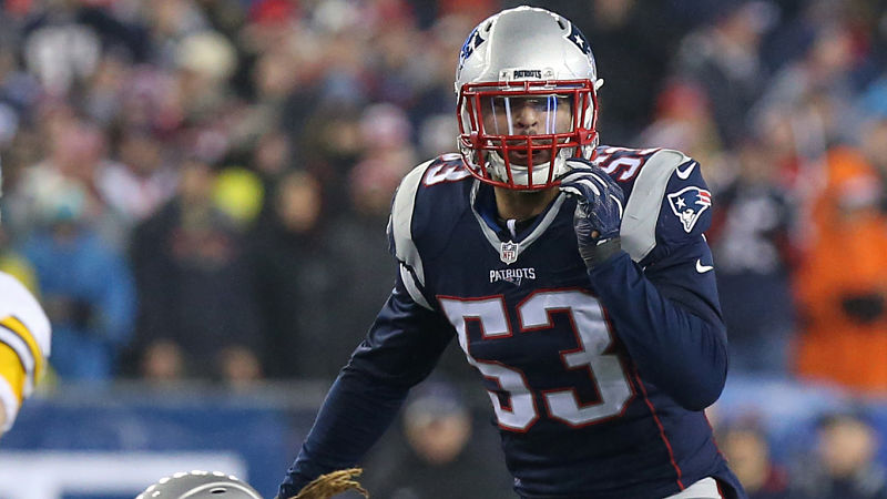 New England Patriots linebacker Kyle Van Noy