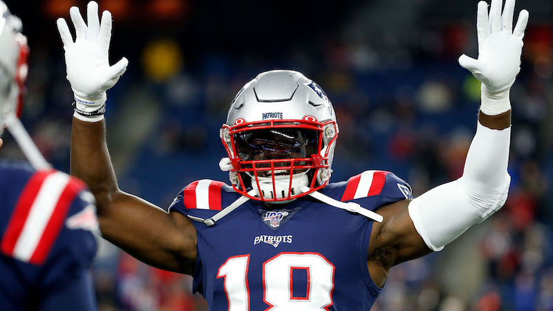 Patriots wide receiver Matthew Slater