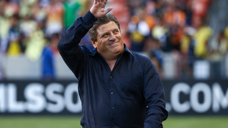 Club America head coach Miguel Herrera