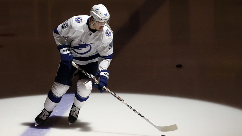 Tampa Bay Lightning's Mikhail Sergachev