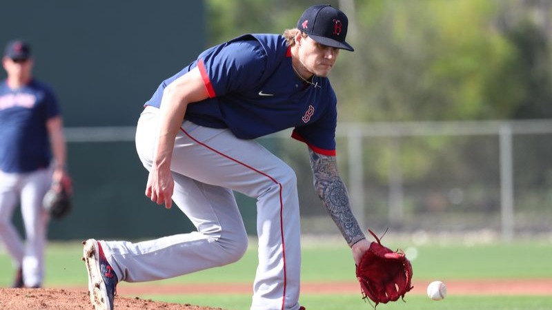 Boston Red Sox pitcher Tanner Houck
