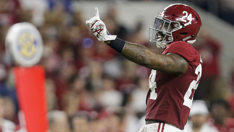 Alabama edge defender Terrell Lewis