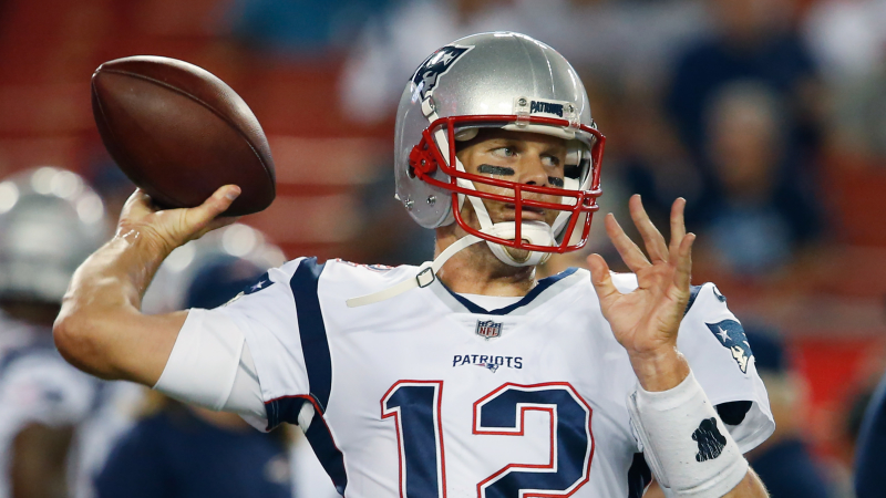 New England Patriots quarterback Tom Brady