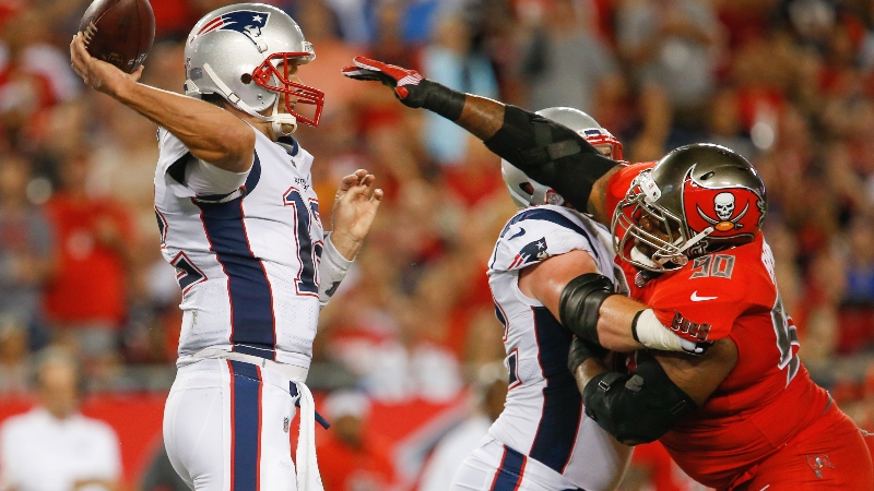 Tampa Bay Buccaneers quarterback Tom Brady