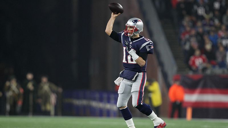 New England Patriots quarterback Tom Brady