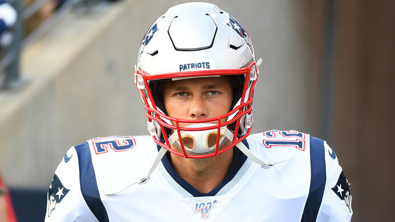 New England Patriots quarterback Tom Brady