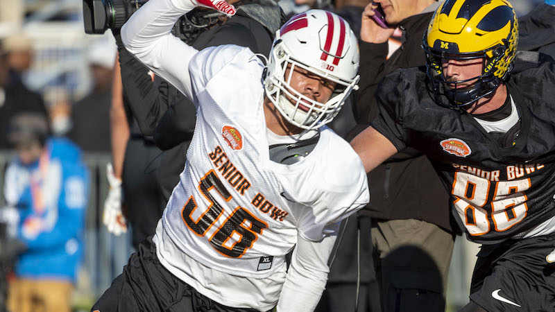 Wisconsin linebacker Zack Baun