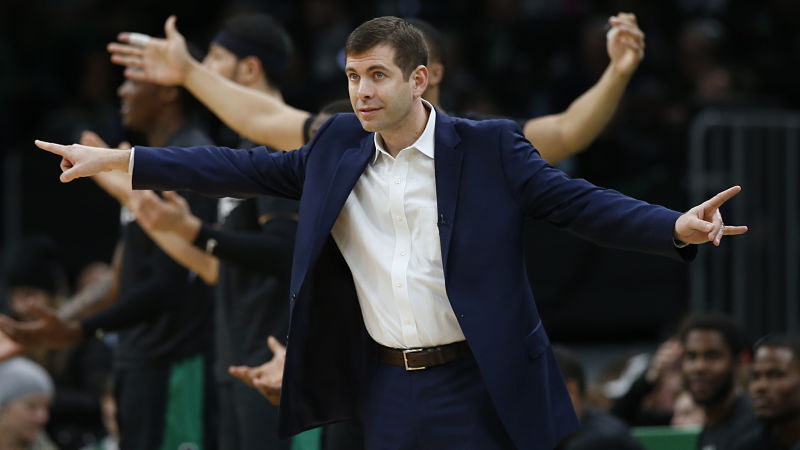 Boston Celtics head coach Brad Stevens