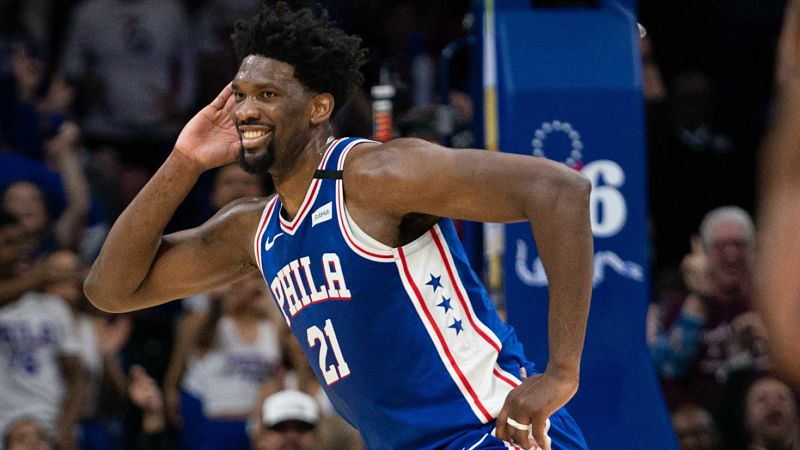 Philadelphia 76ers center Joel Embiid
