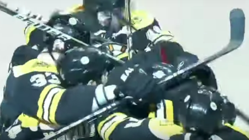 Bruins winger Nathan Horton