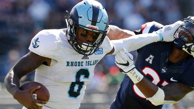 Rhode Island Rams wide receiver Aaron Parker