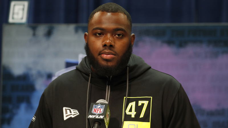 New York Giants' Andrew Thomas