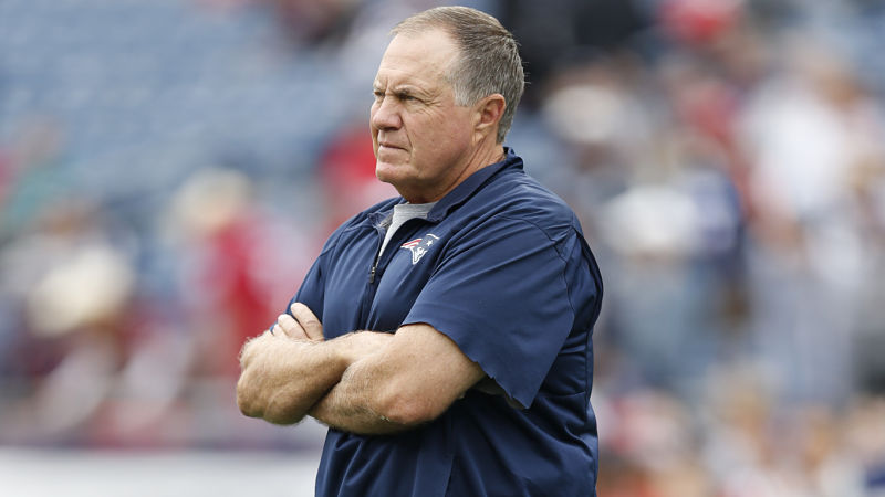 New England Patriots head coach Bill Belichick