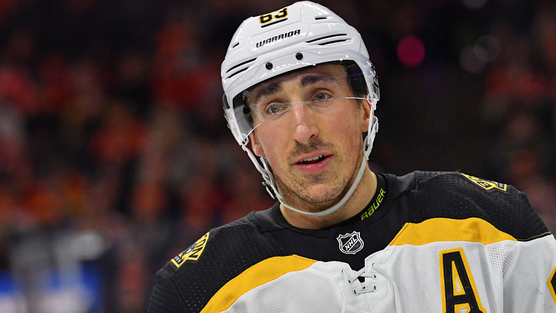Boston Bruins forward Brad Marchand