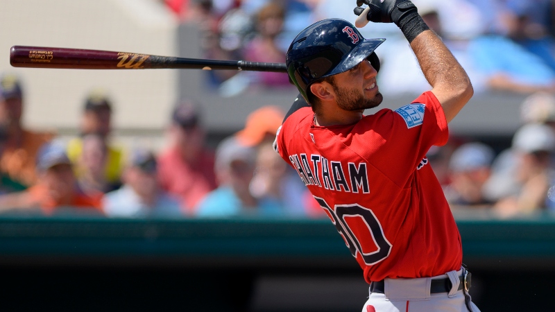 Boston Red Sox infielder C.J. Chatham