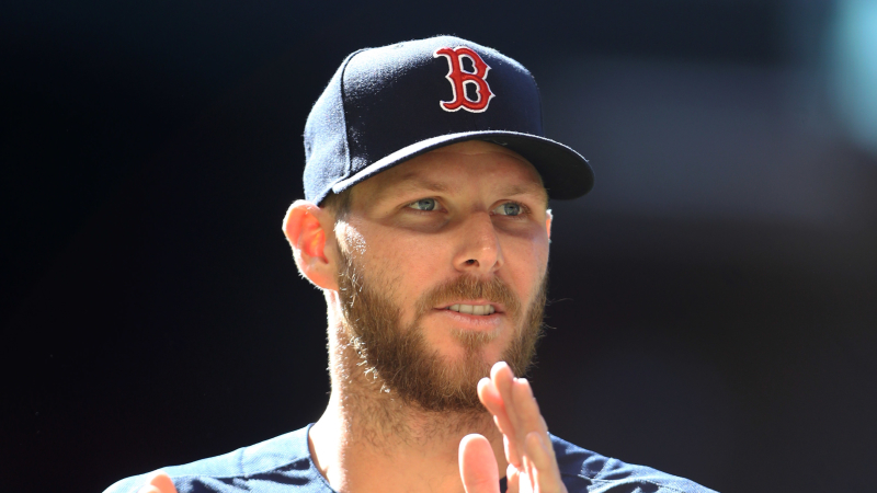 Boston Red Sox pitcher Chris Sale