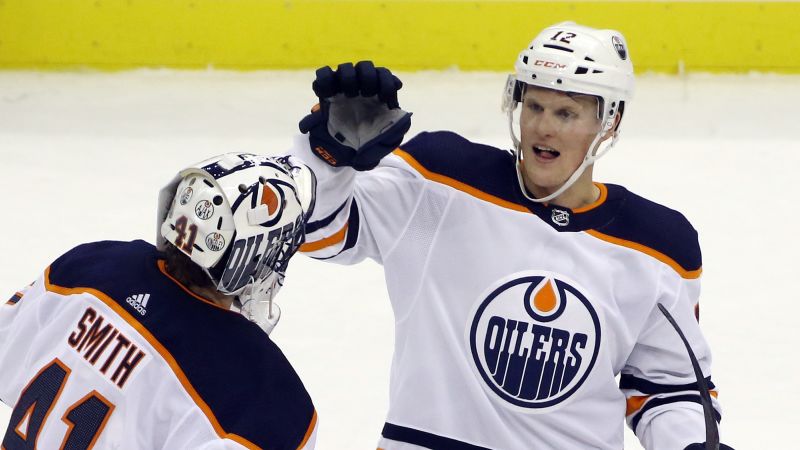 Edmonton Oilers' Colby Cave