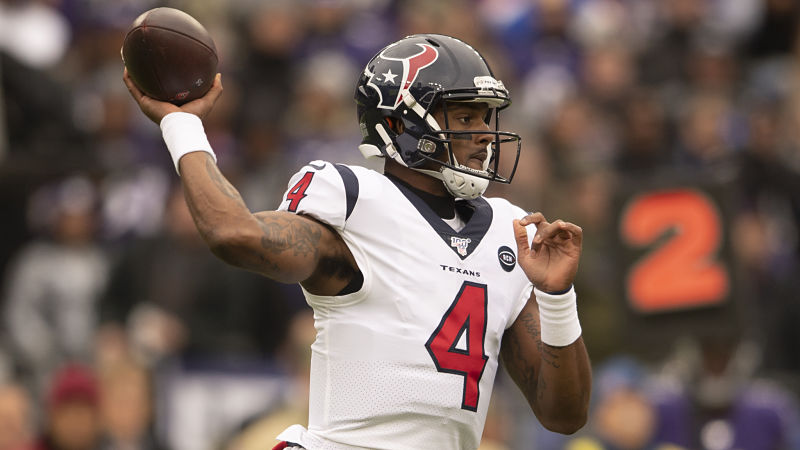 Houston Texans quarterback Deshaun Watson