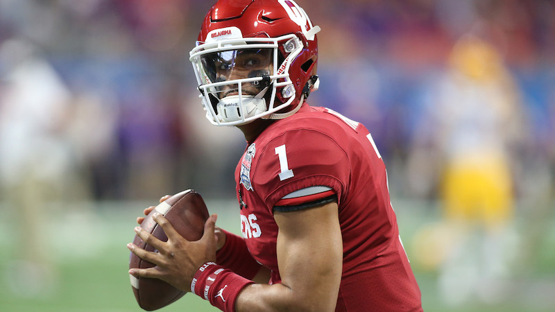 Oklahoma quarterback Jalen Hurts