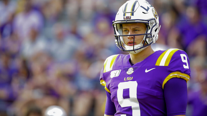 LSU quarterback Joe Burrow