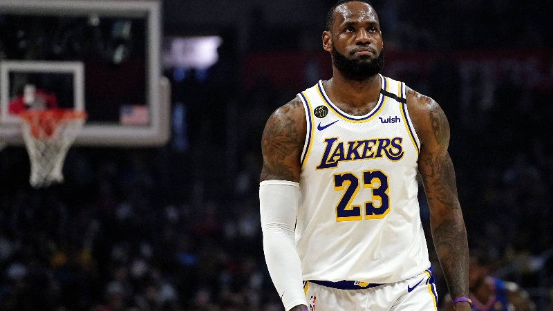 Los Angeles Lakers forward LeBron James