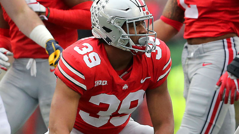 Ohio State linebacker Malik Harrison