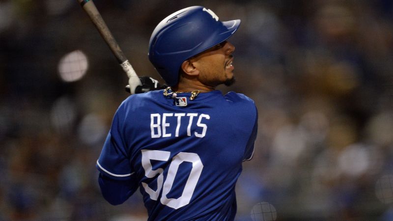 Los Angeles Dodgers' Mookie Betts