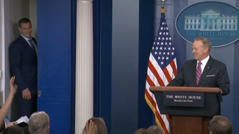 Rob Gronkowski, Sean Spicer