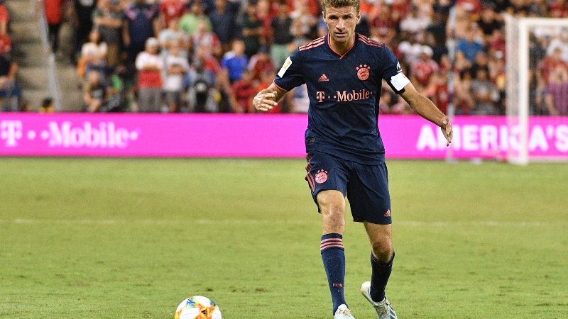 Bayern Munich forward Thomas Muller