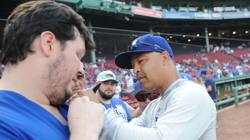 Los Angeles Dodgers Manager Dave Roberts