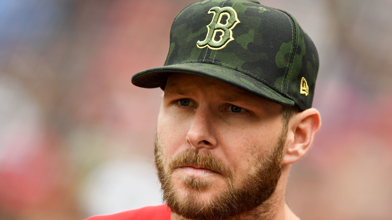 Boston Red Sox pitcher Chris Sale