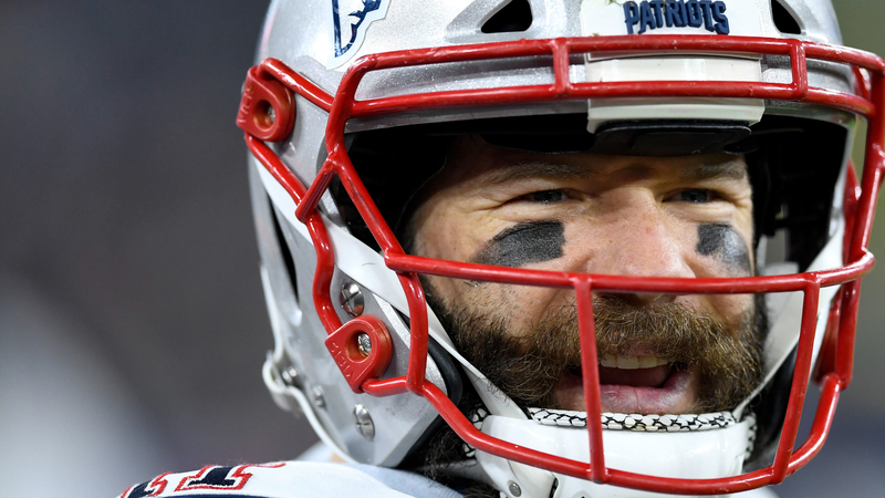 New England Patriots receiver Julian Edelman