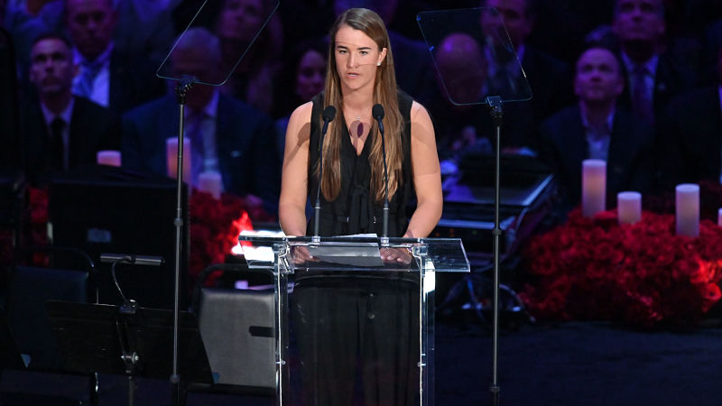 Basketball player Sabrina Ionescu