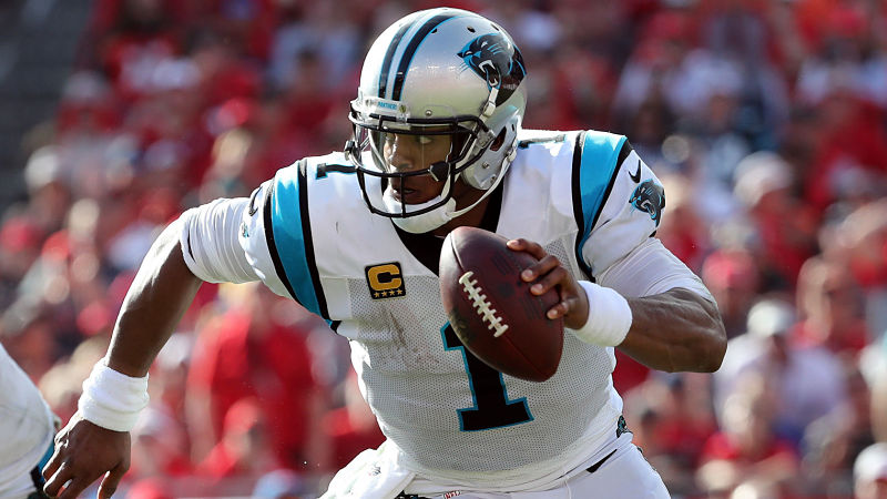 New England Patriots quarterback Cam Newton