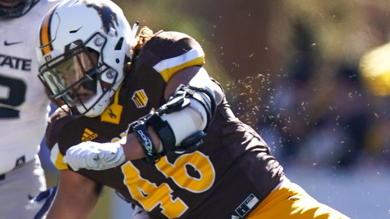 Patriots linebacker Cassh Maluia