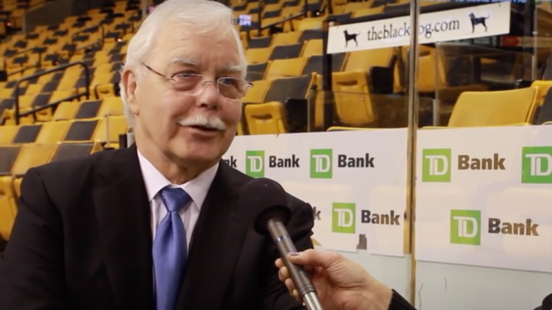 Former Boston Bruins center Derek Sanderson