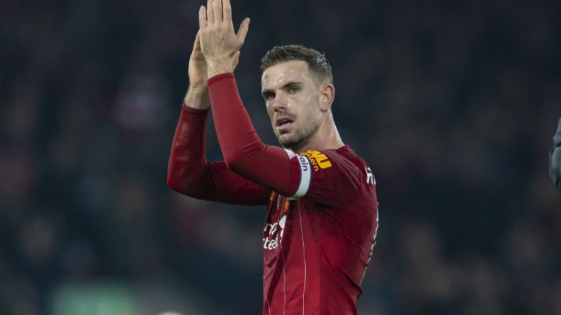 Liverpool captain Jordan Henderson