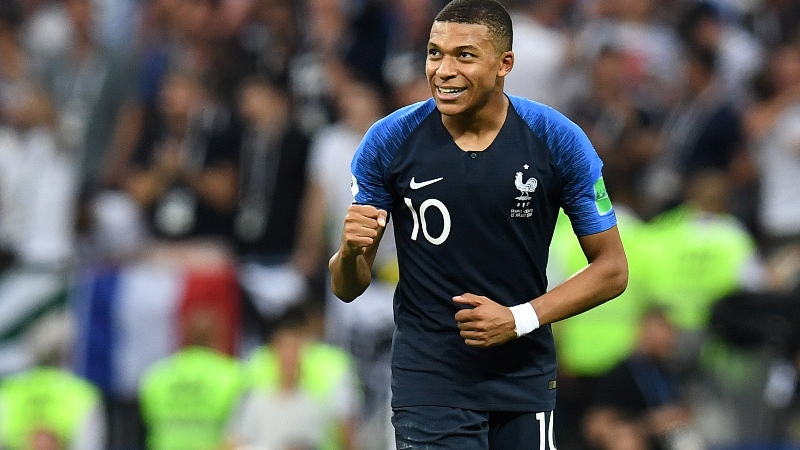 France and PSG forward Kylian Mbappe