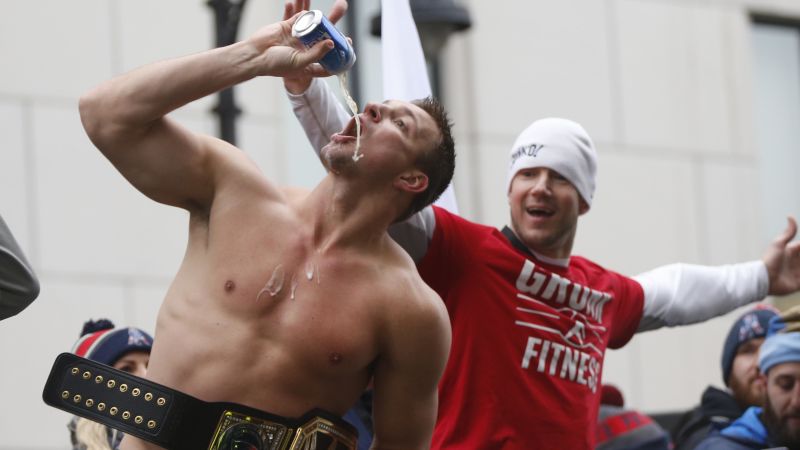 New England Patriots' Rob Gronkowski