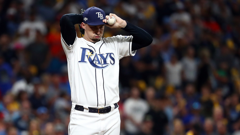 Rays pitcher Blake Snell