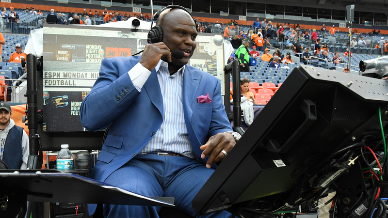 ESPN sideline analyst Booger McFarland