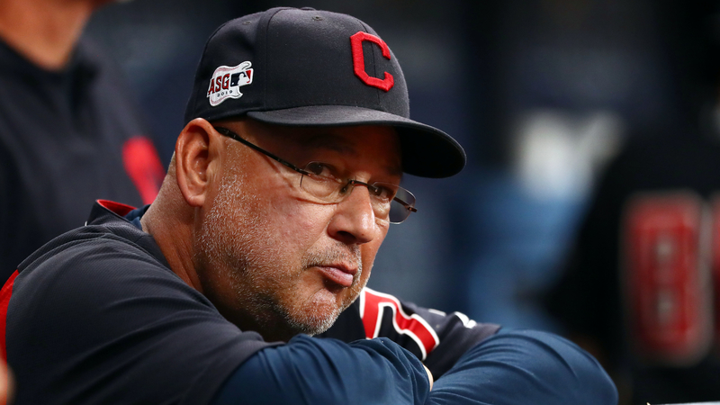 Cleveland Indians manager Terry Francona