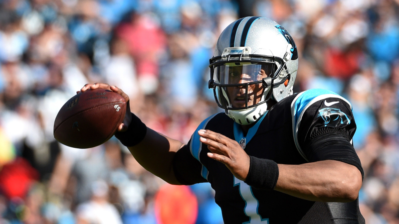 Former Carolina Panthers quarterback Cam Newton