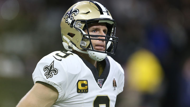 New Orleans Saints quarterback Drew Brees