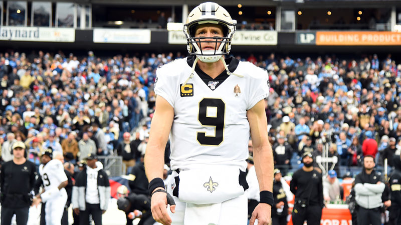 New Orleans Saints quarterback Drew Brees
