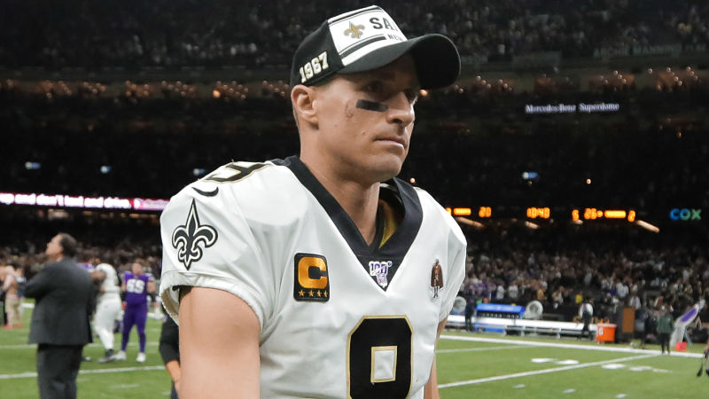New Orleans Saints quarterback Drew Brees
