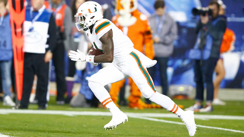Patriots wide receiver Jeff Thomas