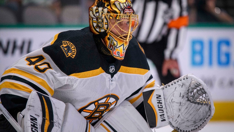 Boston Bruins goaltender Tuukka Rask