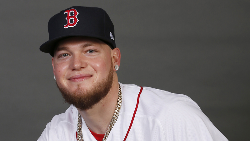 Red Sox outfielder Alex Verdugo